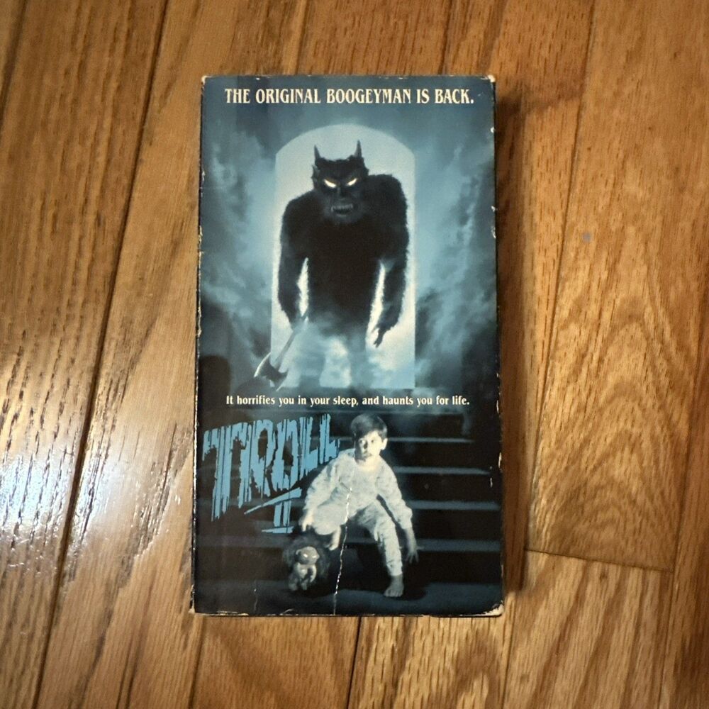 RARE Troll 2 First Print Tristar Release VHS Holy Grail HTF Lunchmeat
